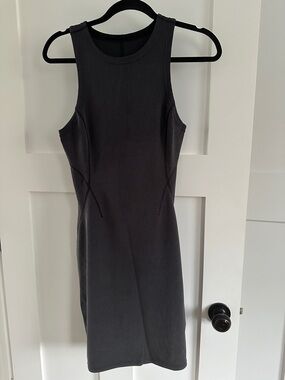 lululemon athletica Ribbed Tank Midi Dress - Charcoal